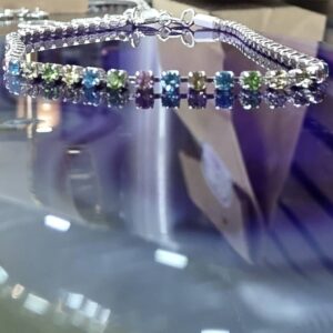 Pulsera colores Plata 925